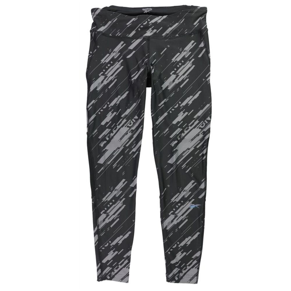 Reebok Womens Lux Bold Tapered Compression Leggings Athletic Pants, SAM